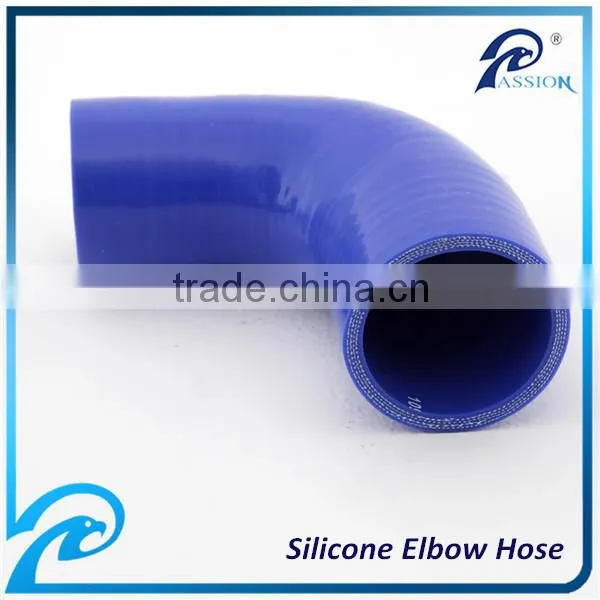 China Wholesale 90 Degree 2 1/4 Inch Silicone Hose Elbow Reducer