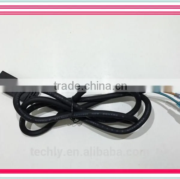 300/500V H05RN -F Black Color 2*1.0mm Cable SAE Plug Power Cable photo-6