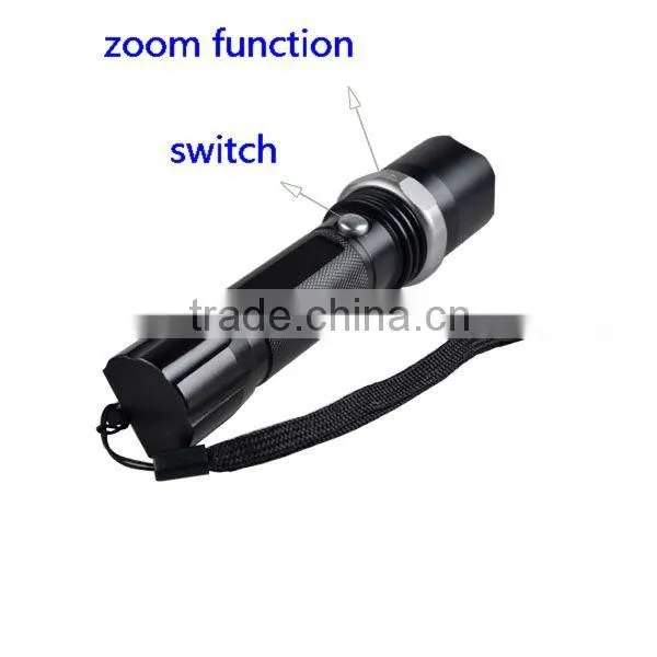 AC Charger UV Torch 18650 Battery Powered And Zoomable UV LED Torch photo-4
