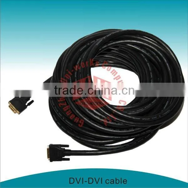 High Speed Dual Link 24+1 DVI TO DVI Cable photo-3
