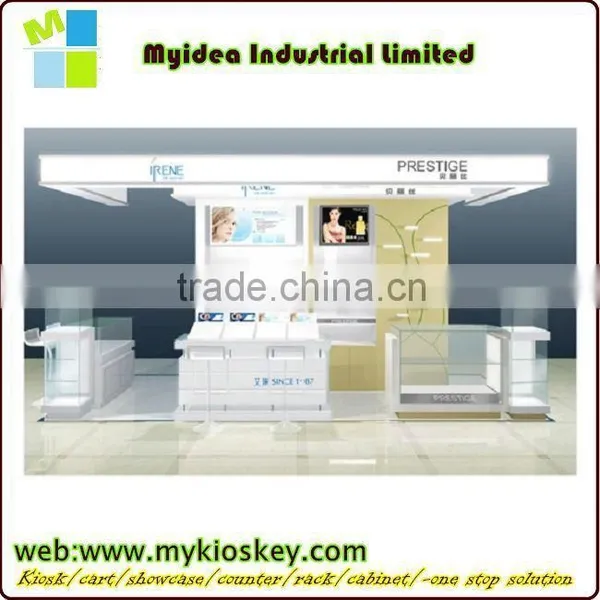 Tempered Clear Glass New Design Cosmetic Shop Counter photo-2