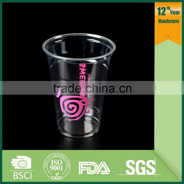 16oz Pet Plastic Cups With Dome Lid,pet Quality Cups,disposable Plastic Cups photo-2