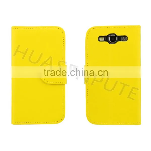 Low Price China Mobile Phone Cases for S3 Wallet Leather Case photo-2
