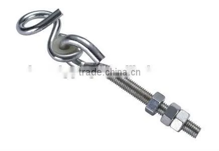 New China Products For Sale Stainless Steel Aisi 316 304 Swing Hook With Bolt&3 Nuts Hardware Carabiner Manufacture photo-2