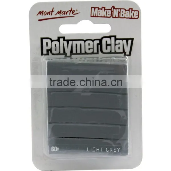Mont Marte Make n Bake Polymer Clay - Light Grey
