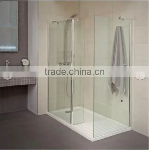 Luxurious Portable Batrhroom Frameless Glass Adjust Shower Door Quality Choice photo-6