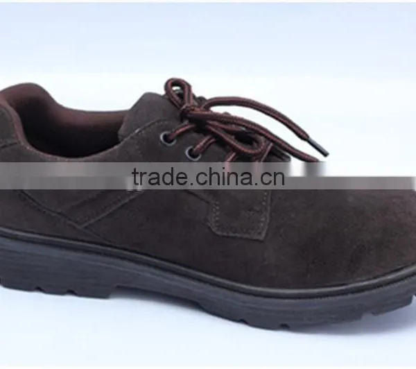 Suede Leather Steel Toe Cap Work Shoes Safety Shoes 8008 photo-2