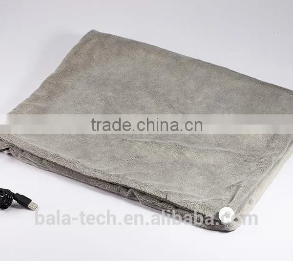 12volte Usb Warmer Type Heating Blanket for Home and Vehicle Travel Use photo-4