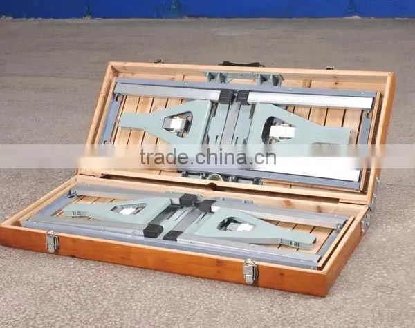 Folding Portabe Wooden Camping Table With 4 Seats photo-2
