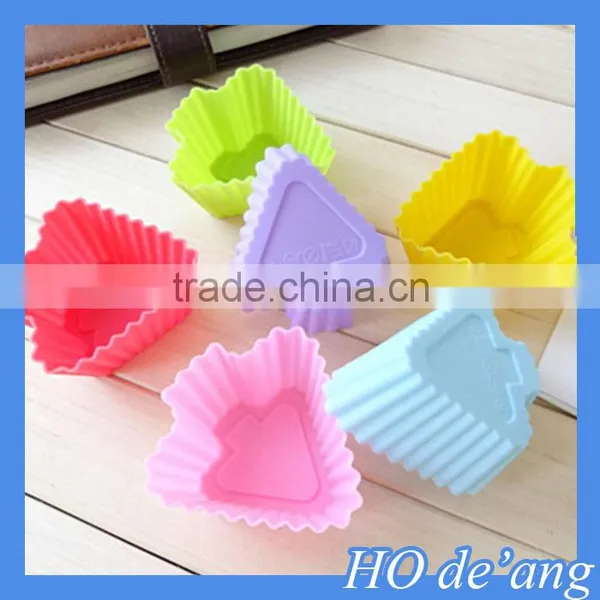 Hogift Silicone Standard Round Reusable Cupcake and Muffin Baking Cup photo-2