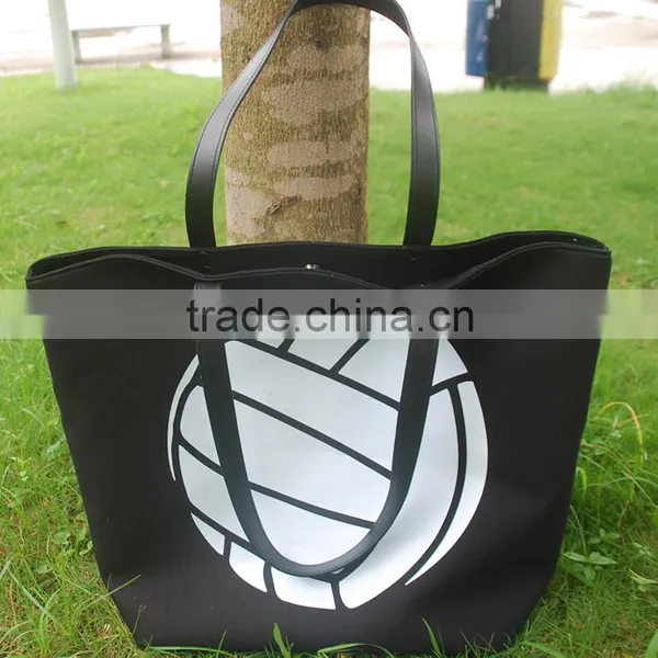 Wholesale Blanks Volleyball Bag Women Big Hand Tote Bag