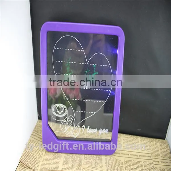 Led lovely color change led message board mini LED message Board