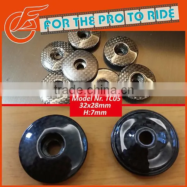 Carbon Bicycle Headset Cap