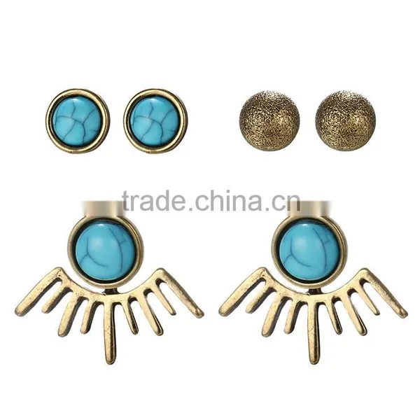 Ear Jacket Earring Set photo-5