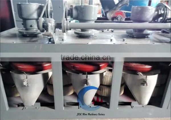 Tin/tungsten/coltan/iron Ore Enrichment Machine, 3pcs Disc Belt Type Dry Magnetic Separator photo-2