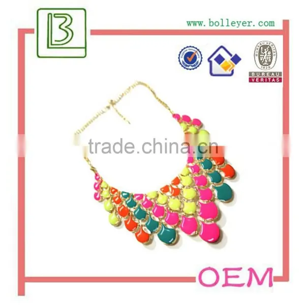 Jewelry Necklace Colorful Necklace With Charm photo-2