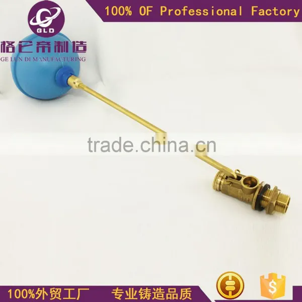 Small Water Tank 1/2 -3/4 Inch Mini Brass Float Ball Valve photo-6