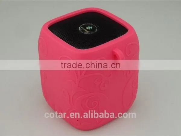 2015 Best-Sale Waterproof Mini Bluetooth Speaker With Hand Free Function Red Color photo-4