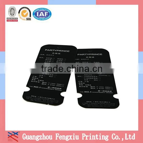 Newest Film Lamination Shoes Hangtags photo-3