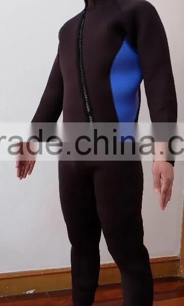 MEN'S 3-7MM 90%Neoprene(SBR) 10%nylon S-XXXXL Wetsuit With Hood for Cold Water Surfing Scuba Diving photo-2