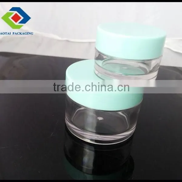 PETG Body Material and Plastic Cap Material Cosmetic Packaging Jar photo-2