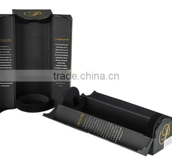 2015 Hot Sale High Quality Folding Red Wine Box photo-4