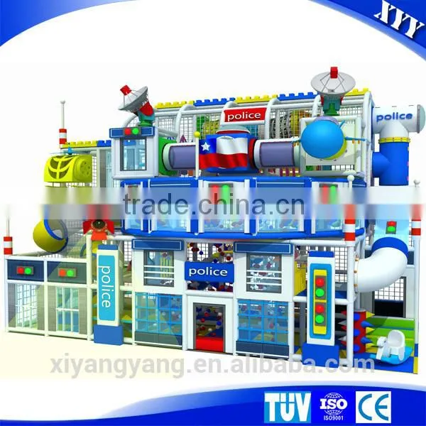 2015 New Design Police Station Used Commercial Kids Indoor Playground photo-3