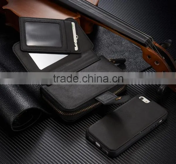 Factory Supply Attractive Flip Wallet Case for Iphone 5se photo-5