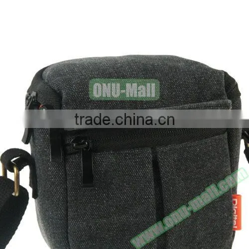 Top Quality Digital Camera Canvas Bag Portable Bag China Price, Size: 13.5cm x 9cm x 14cm photo-5