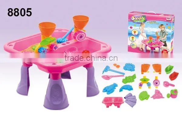 Outdoor Pink Color Beach Sand And Water Table Assortment photo-2