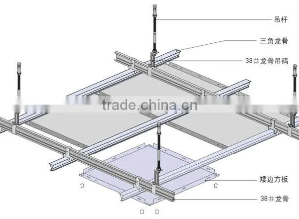 ISO9001,modern Design Feeling,aluminium False Suspended Ceiling Designs photo-3