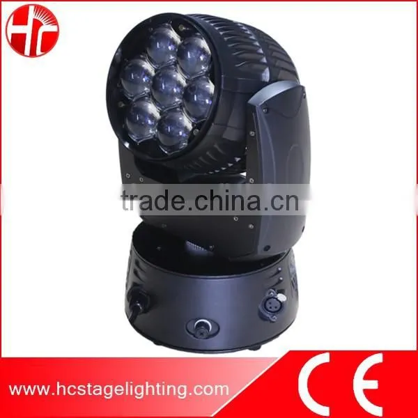 Dj Lighting 7*15W RGBW 4 In 1osram Led Beam Moving Head Mini With Zoom
