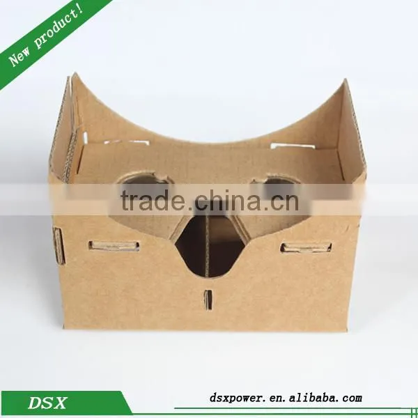 Hot Selling DIY 3D Google Cardboard Box With NFC ,Custom Logo Print Google Cardboard 3D vr Glasses for Promotional Gifts photo-3