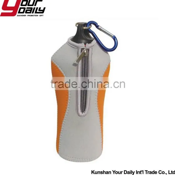 Neoprene Zip Stubby Bottle Holder/Single Beer Bottle Cooler Stubby Holder photo-3