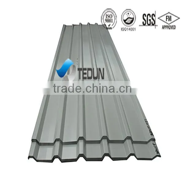 Trapezoidal Galvanized Steel Sheet/prepainted Steel Sheet for Roof or Wall Cladding YX30-160-800