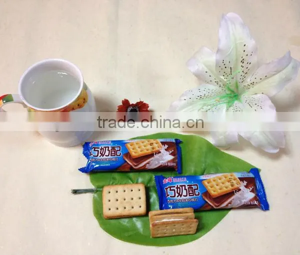 Chocolate and Cream Sandwich Biscuit