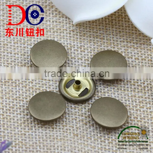 Oeko Tex Metal Button Spring Snap Fastener Four Part Press Button for Leather photo-5