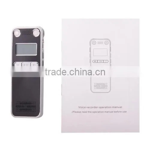 Professional 8GB LCD Digital Voice Recorder With VOR MP3 Player Pen Drive Voice Recorder photo-6