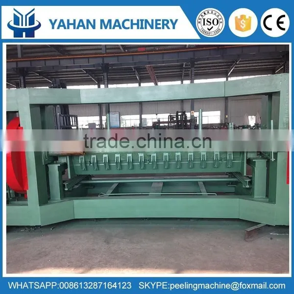 Wood Log Peeler Line, Wood Working Machine , Veneer Peeling and Cutting in One Machine photo-5
