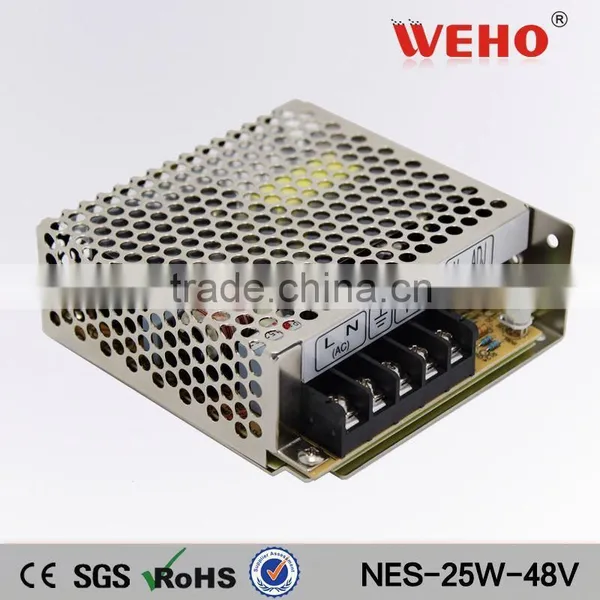 New Product NES 25W Single Output Power Supply 5v 9v 12v 48v