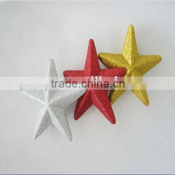YIWU YIPAI80mm White Polyfoam Solid Five--pointed Star photo-3