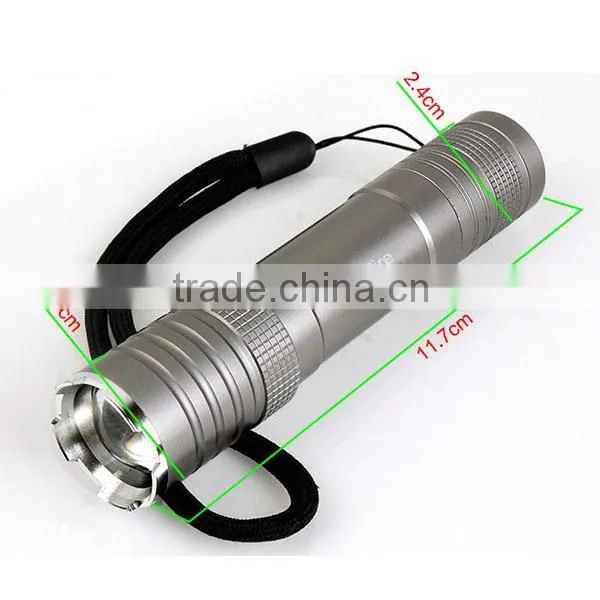 1178 5W XPE R2 LED High Power Light Mini Torch With Attack Head photo-3