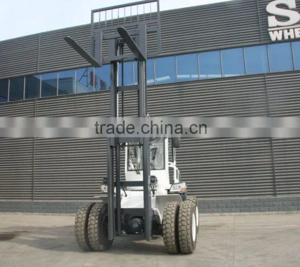 All Rough Terrain Forklift With 6 Tons Rated Loader Terrain Forklift photo-2