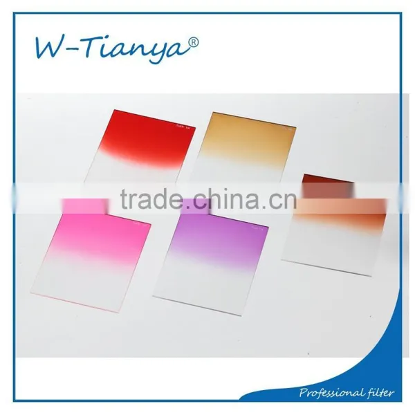 Tianya Square Filter 84*100cm Dark Brown, Red, Orange, Green,blue, Yellow,pink,ND2, ND4,ND8 Color Filter photo-2