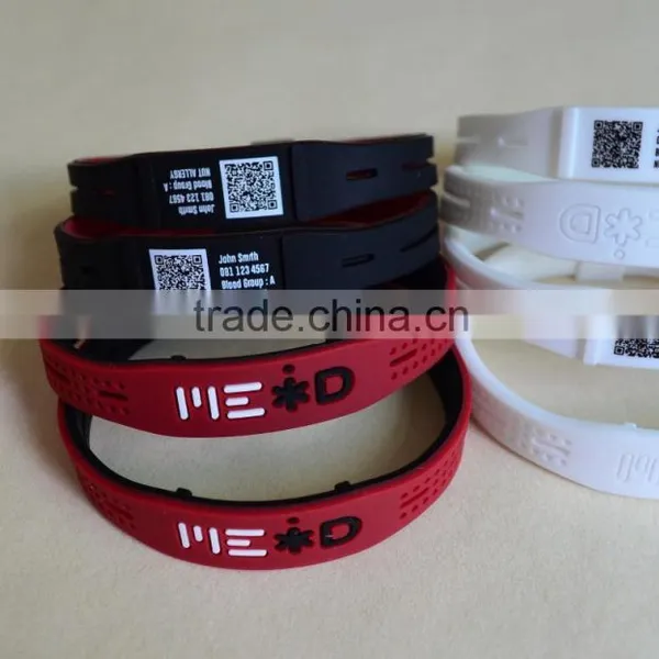 Silicone id Wristband photo-3