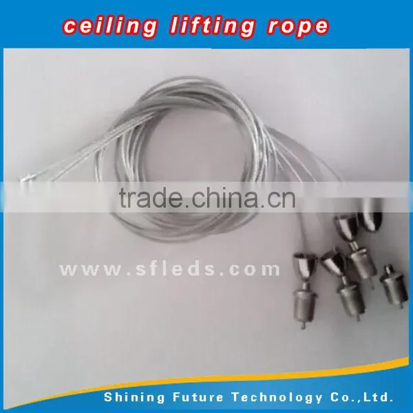 Flexible Steel Rope Ceiling Light Fixture Led Lifting Rope photo-5