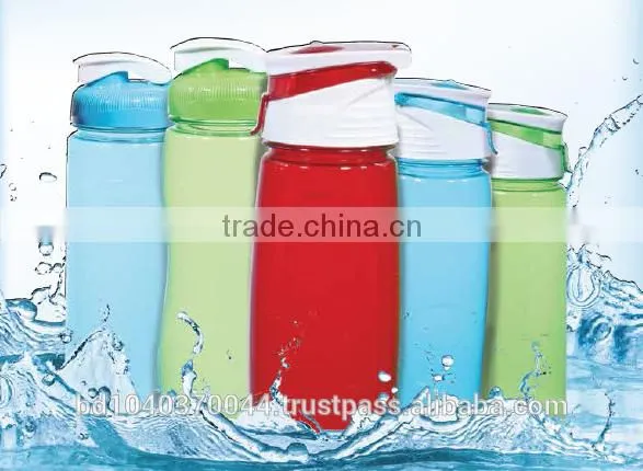 Colorful BPA Free RFL Plastic Water Bottle