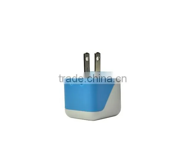 Eu And Usa Plug Colorful Mobile Phone 5v 2.1a Dual Usb Wall Charger photo-5