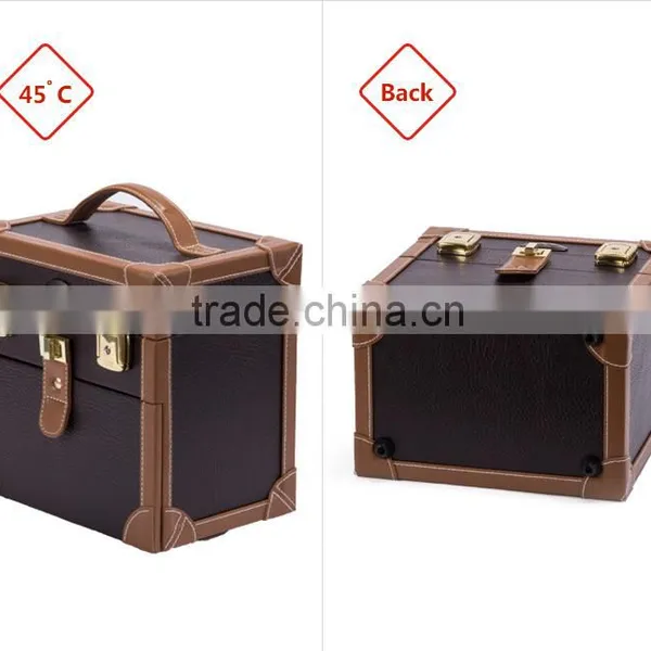 European Style Princess Beauty Hard Shell EVA Material Combination Lock Case For Cosmetic & Jewelry Case photo-3