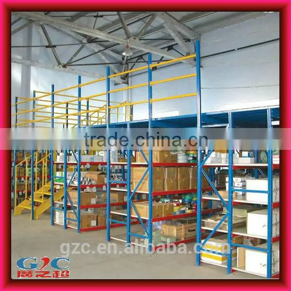 Made in China Two Layer Racks Support Metal Dismountable Mezzanine Floor photo-4